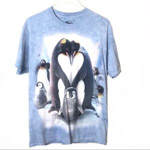 Graphic Tee Penguin Size M